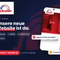 Logo von Schreier und Smartphone mit der neuen Website schreier-technik.de